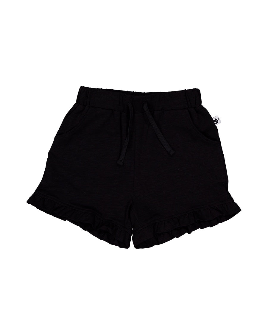Radicool FRILL SHORT IN BLACK