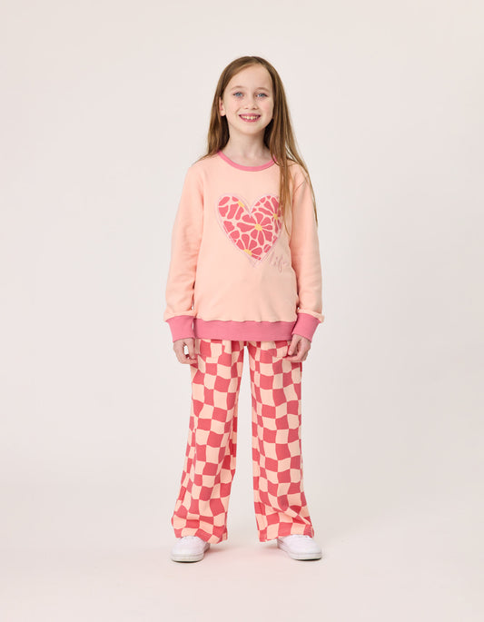 Radicool Floral Heart Crew