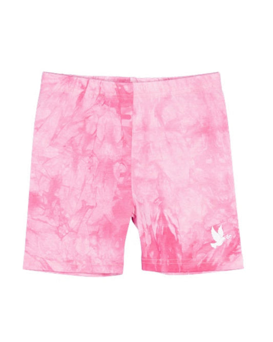 Radicool Bike Short In Tie Dye Pink