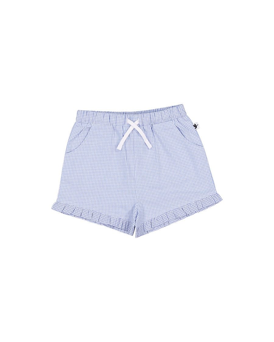 Radicool Gingham Frill Short