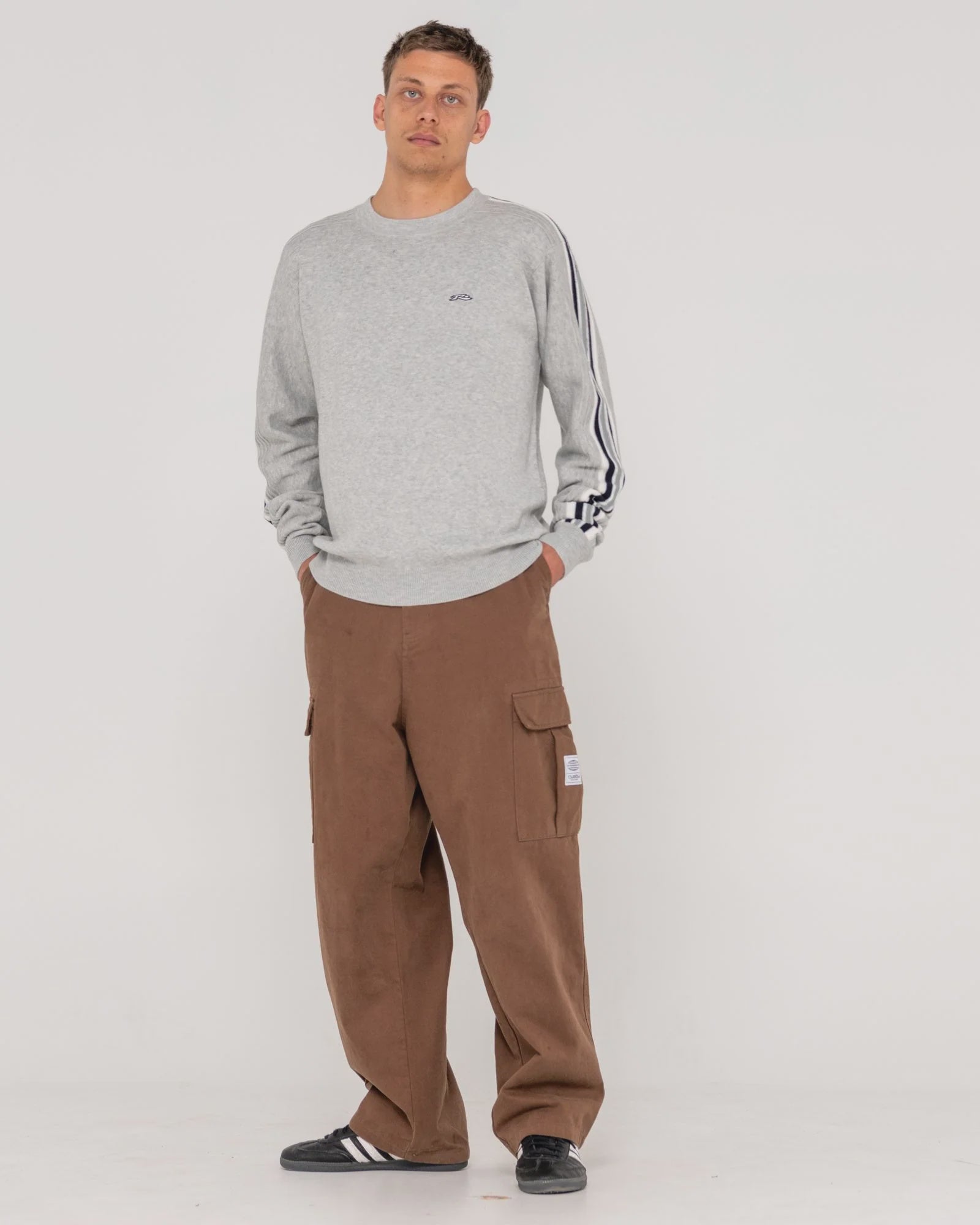 Rusty BIG RED CREW KNIT