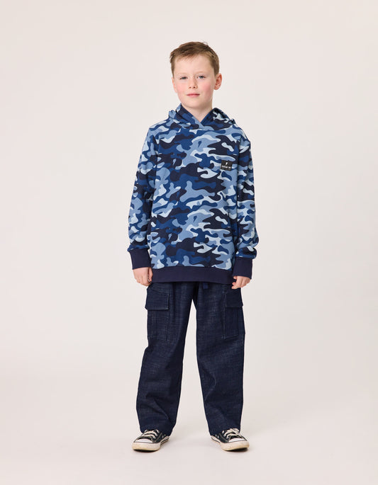 Radicool BLUE CAMO HOOD