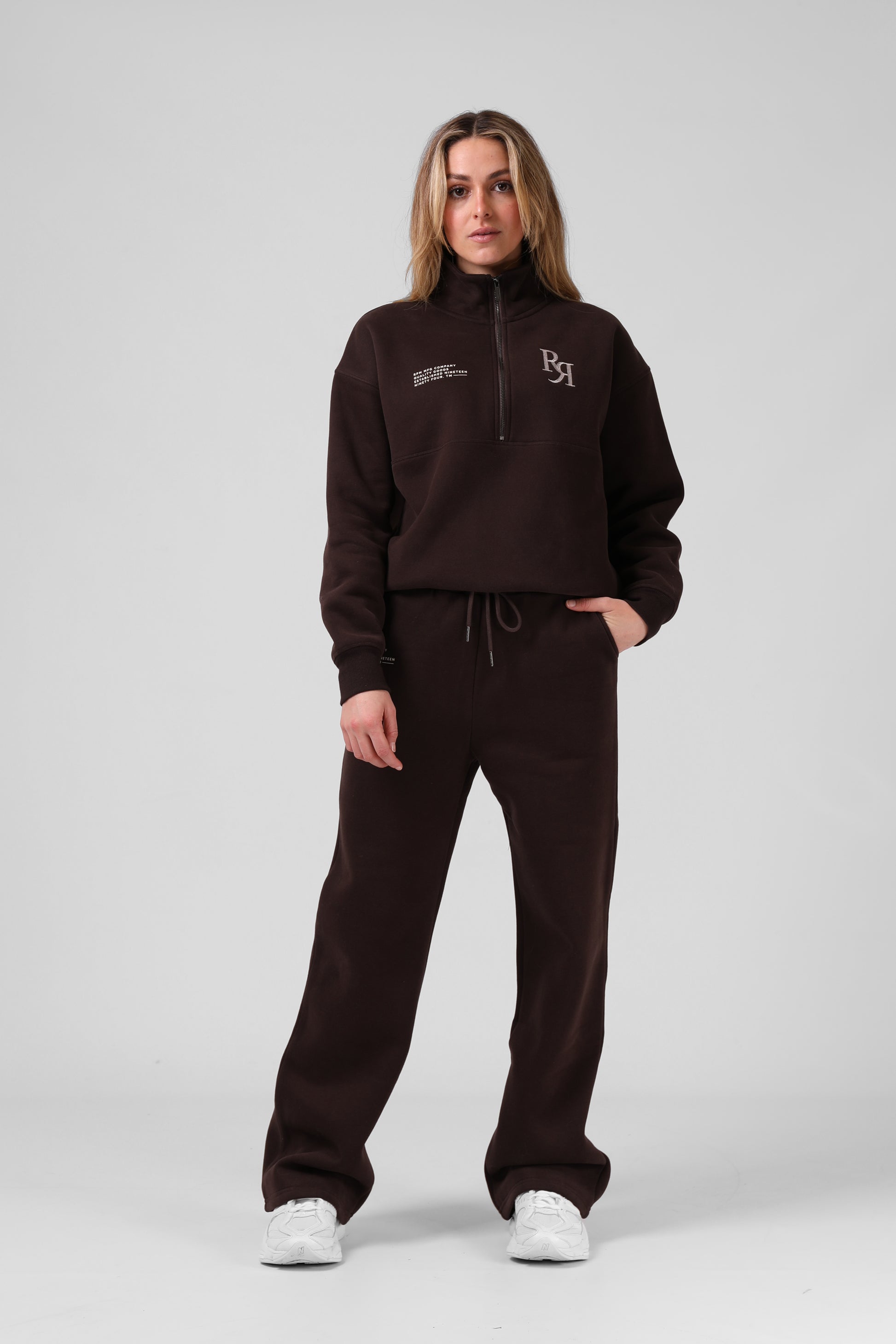 RPM W 1/4 ZIP SWEATER