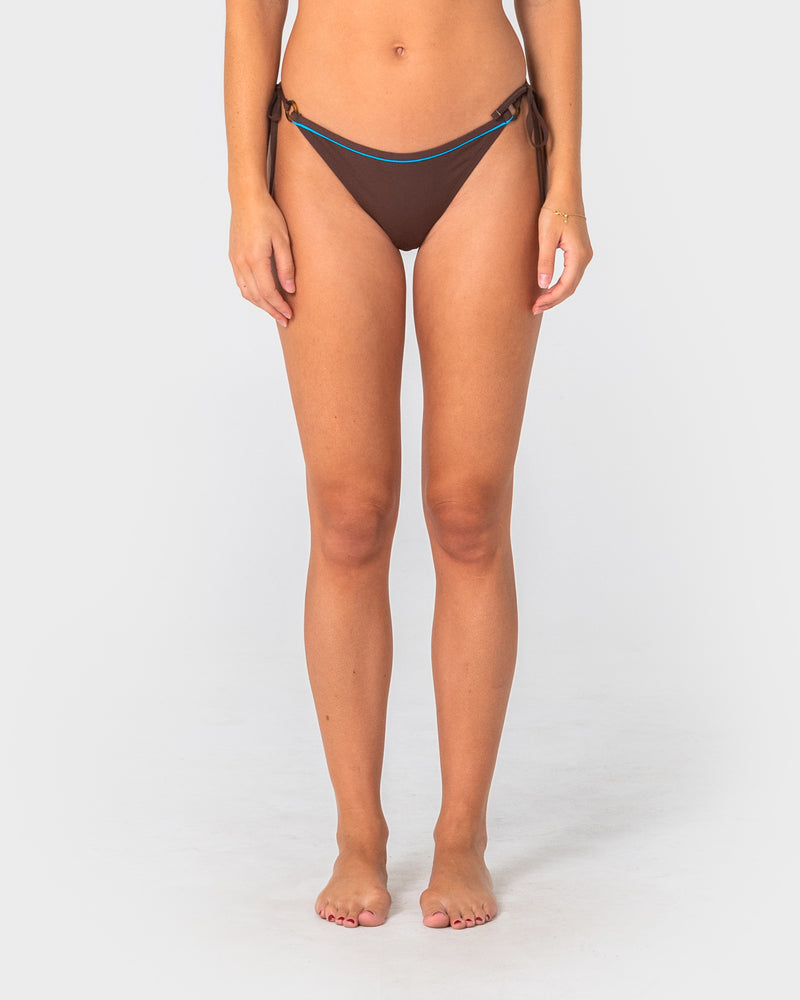 Rusty La Cabana Brazilian Side Tie Bikini