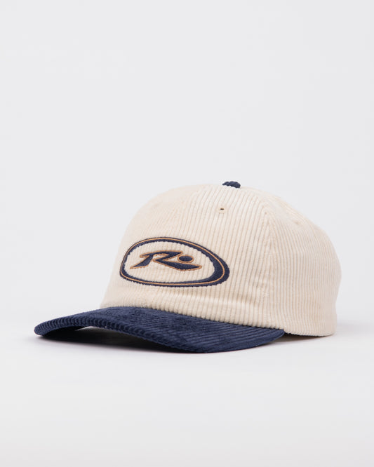 Rusty ORBIT CORD SIX PANEL CAP