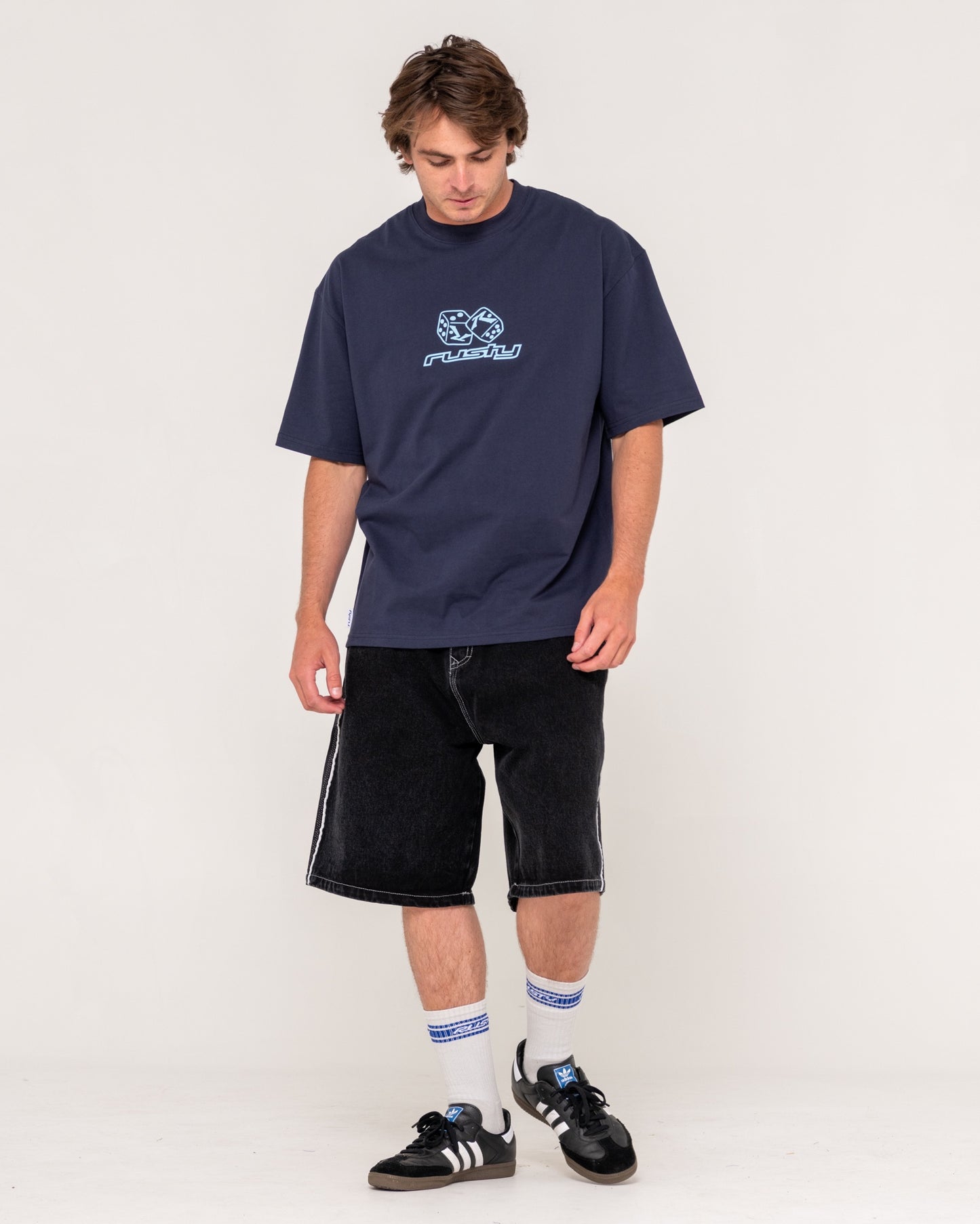 Rusty DOUBLE OR NOTHIN SHORT SLEEVE TEE