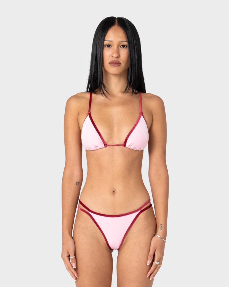 Rusty Sugary Sliding Tri Bikini Top