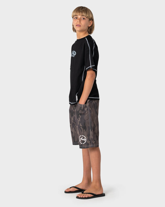 Rusty GRIDLOCK SHORT SLEEVE TEE BOYS