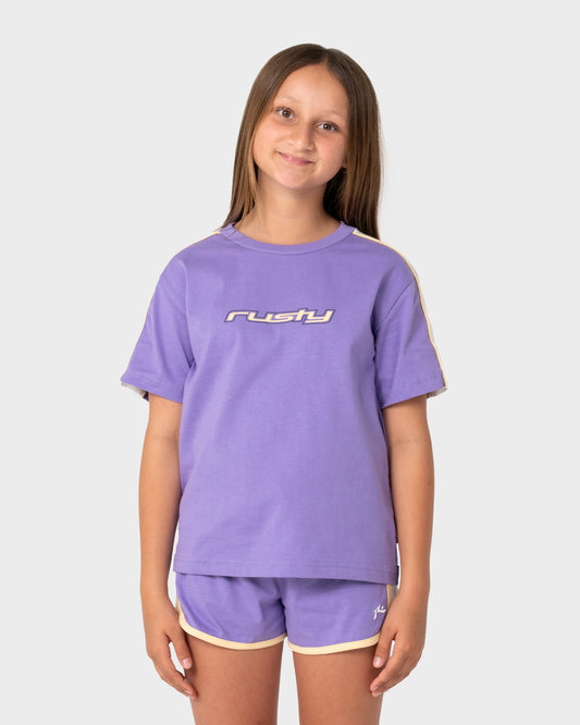 Rusty MINI TAMMY 2 GIRLS OVERSIZED TEE