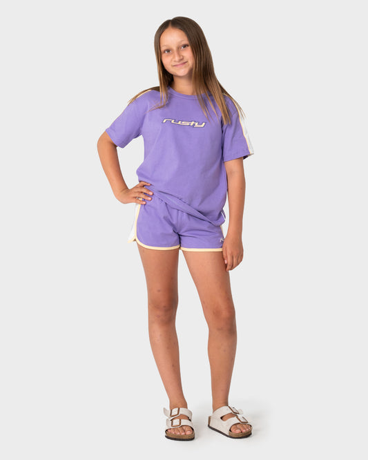 Rusty MINI TAMMY 2 GIRLS OVERSIZED TEE