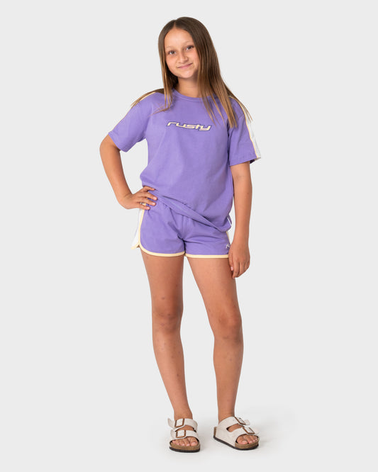Rusty Shorty Girls Contrast Shorts
