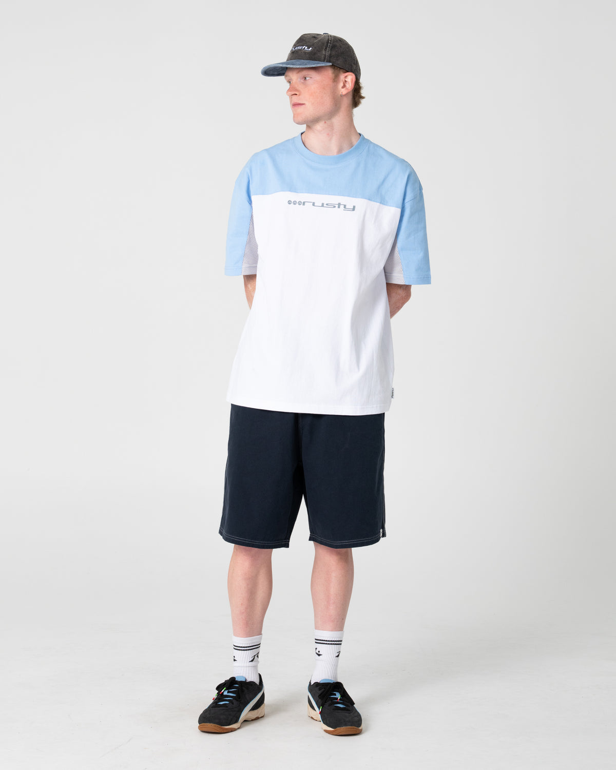 Rusty Flip Daddy Elastic Baggy Short