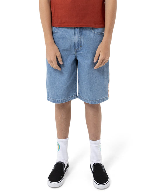 Santa Cruz FISHEYE STRIP JEAN SHORT