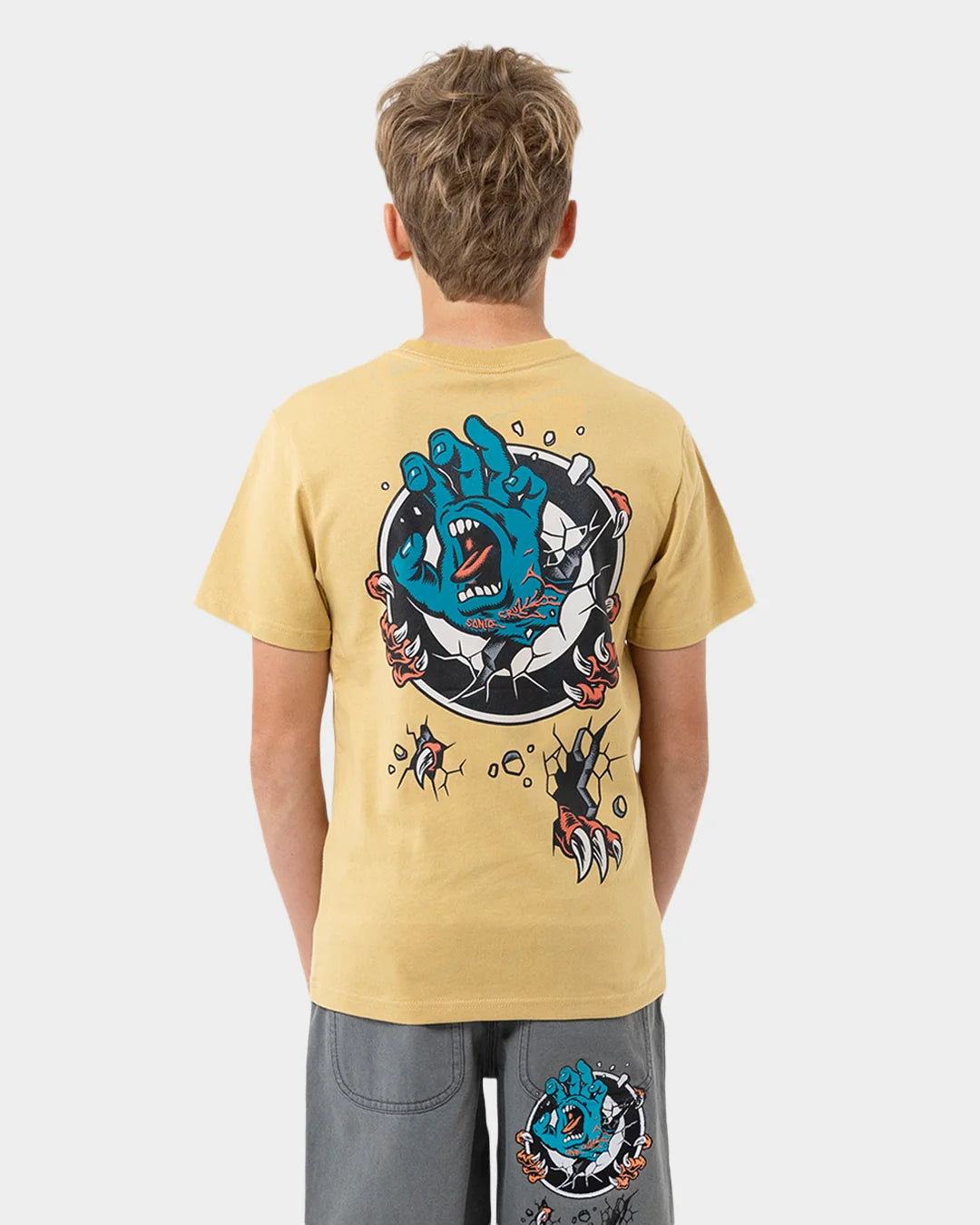 Santa Cruz ROSKOPP SCREAMING TARGET CENTRE TEE