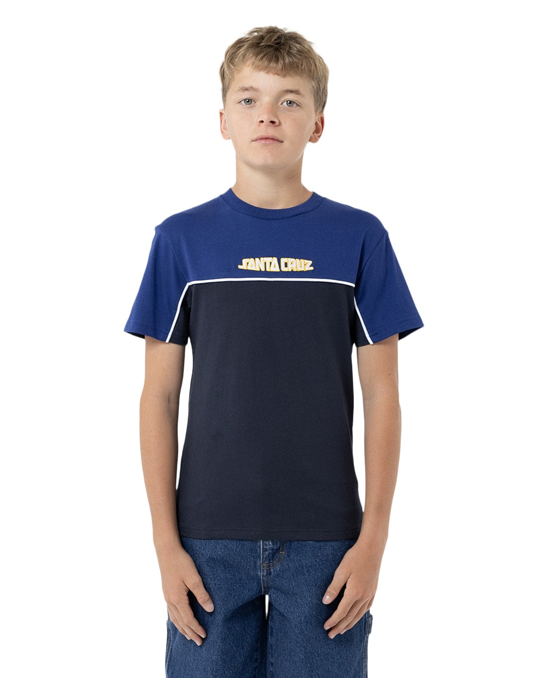 Santa Cruz FISHEYE STRIP FRONT SHORT SLEEVE TEE