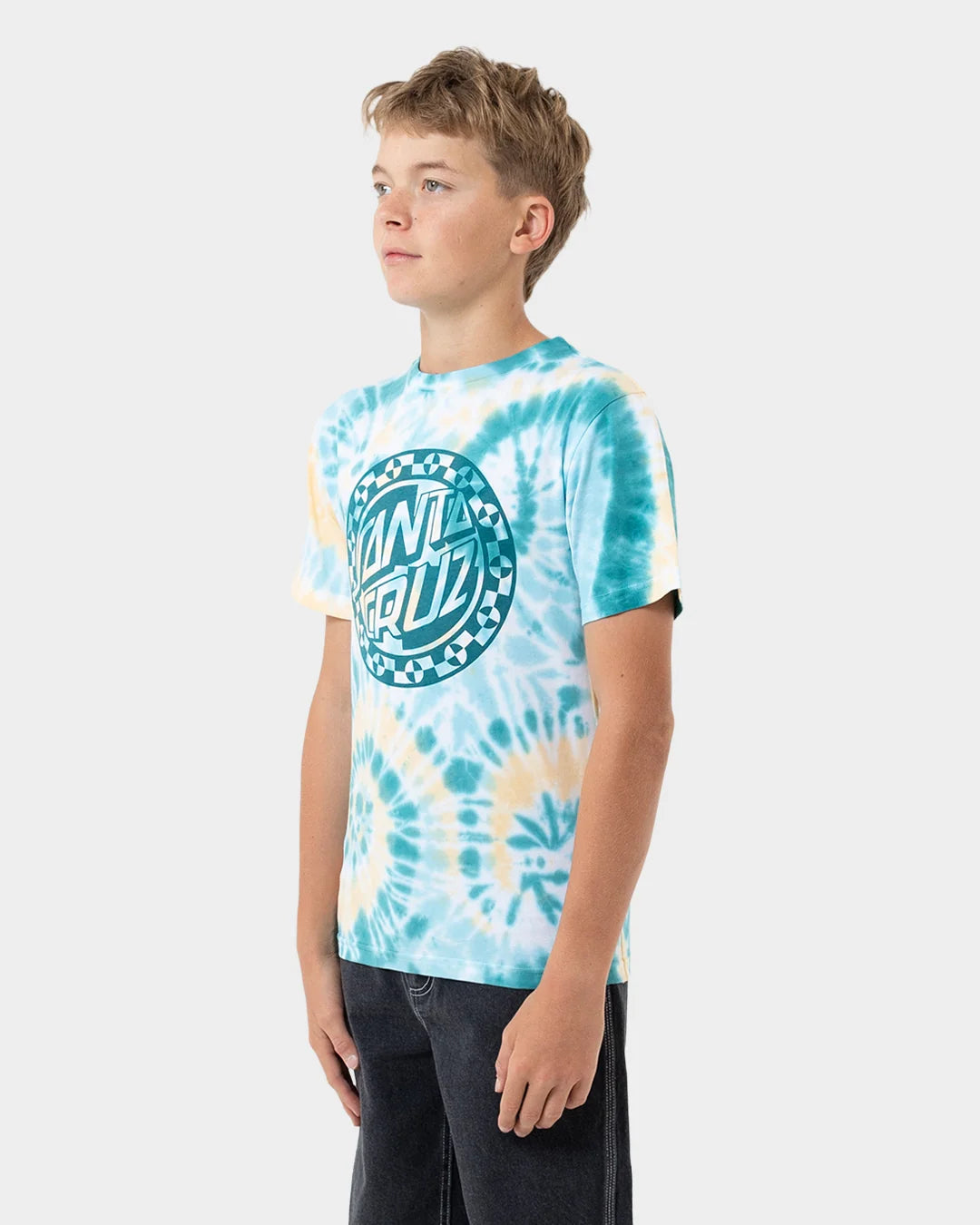 Santa Cruz MALBA CRASH DOT MONO FRONT TEE