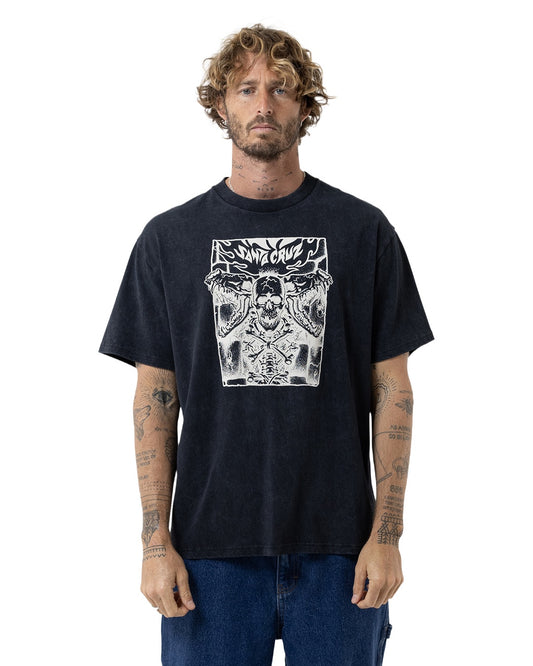 Santa Cruz SALBA STREET SKATE AD FRONT TEE