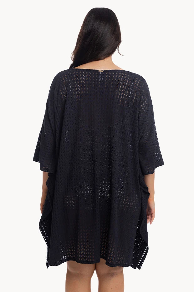 Togs Black Leaf Kaftan