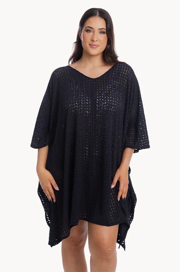 Togs Black Leaf Kaftan