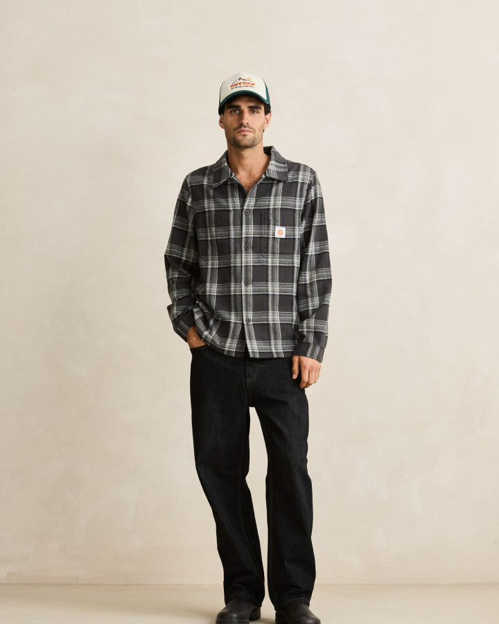 Rhythm Alex Check Ls Shirt