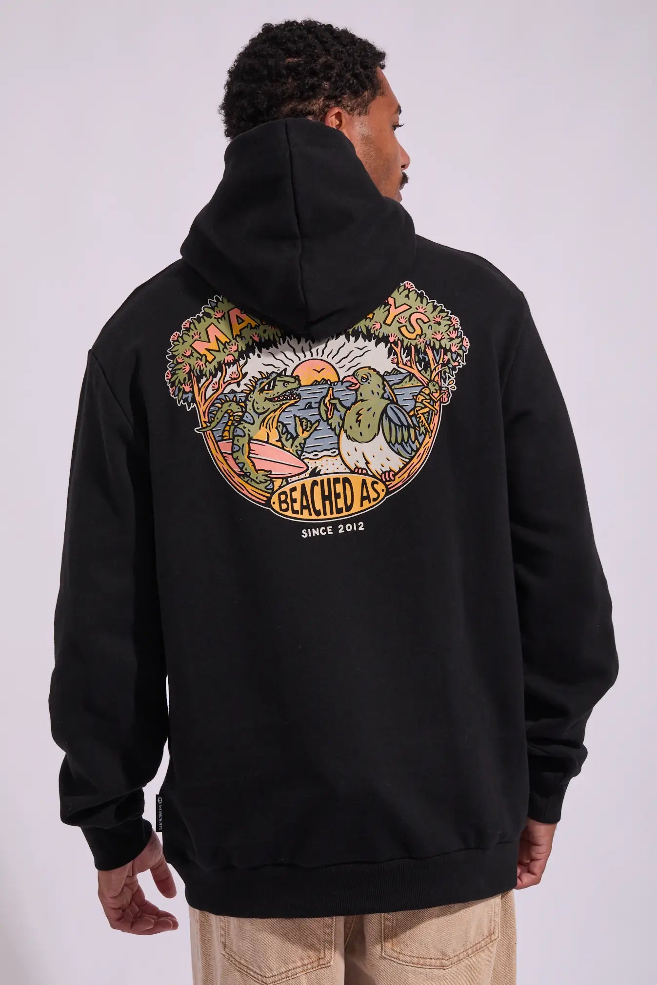 Mad Hueys BEACHED AS NZ | HOODED PULLOVER