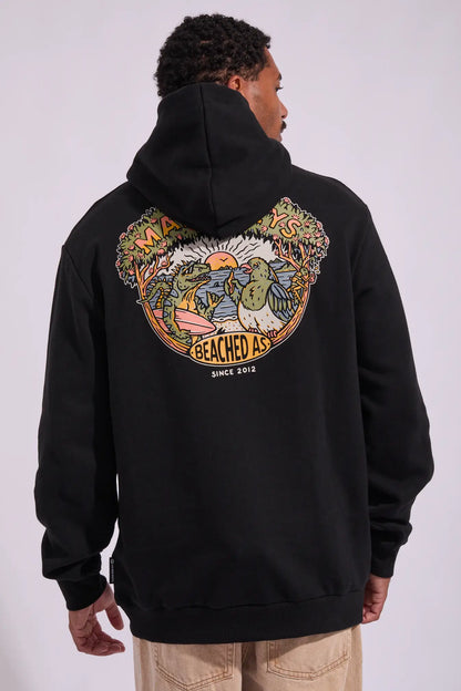 Mad Hueys BEACHED AS NZ | HOODED PULLOVER