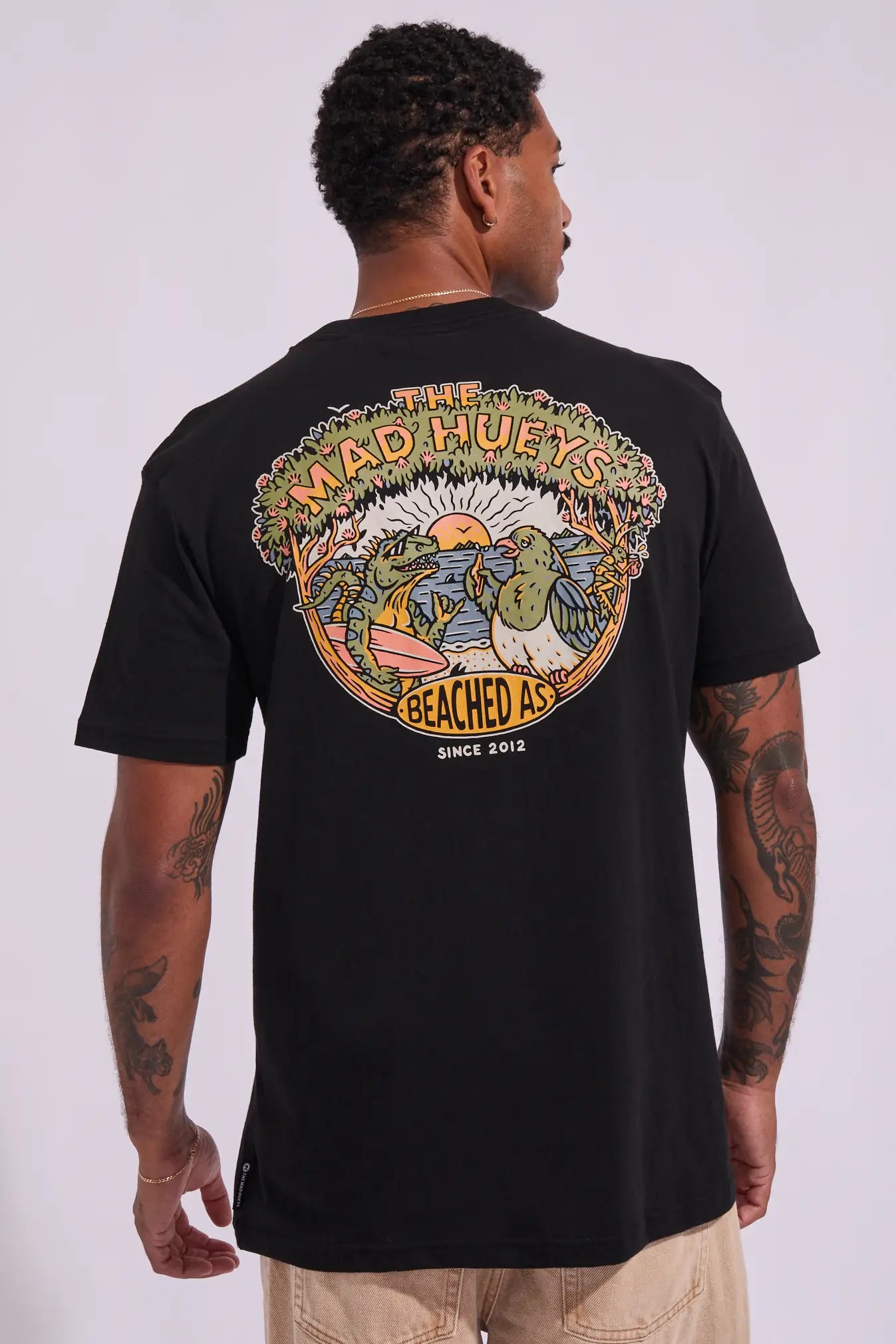 Mad Hueys BEACHED AS NZ | SS TEE