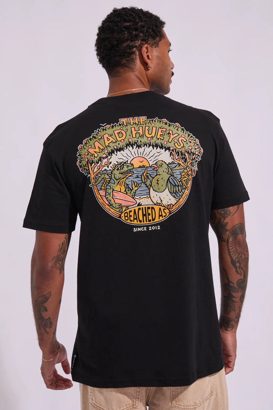 Mad Hueys BEACHED AS NZ | SS TEE