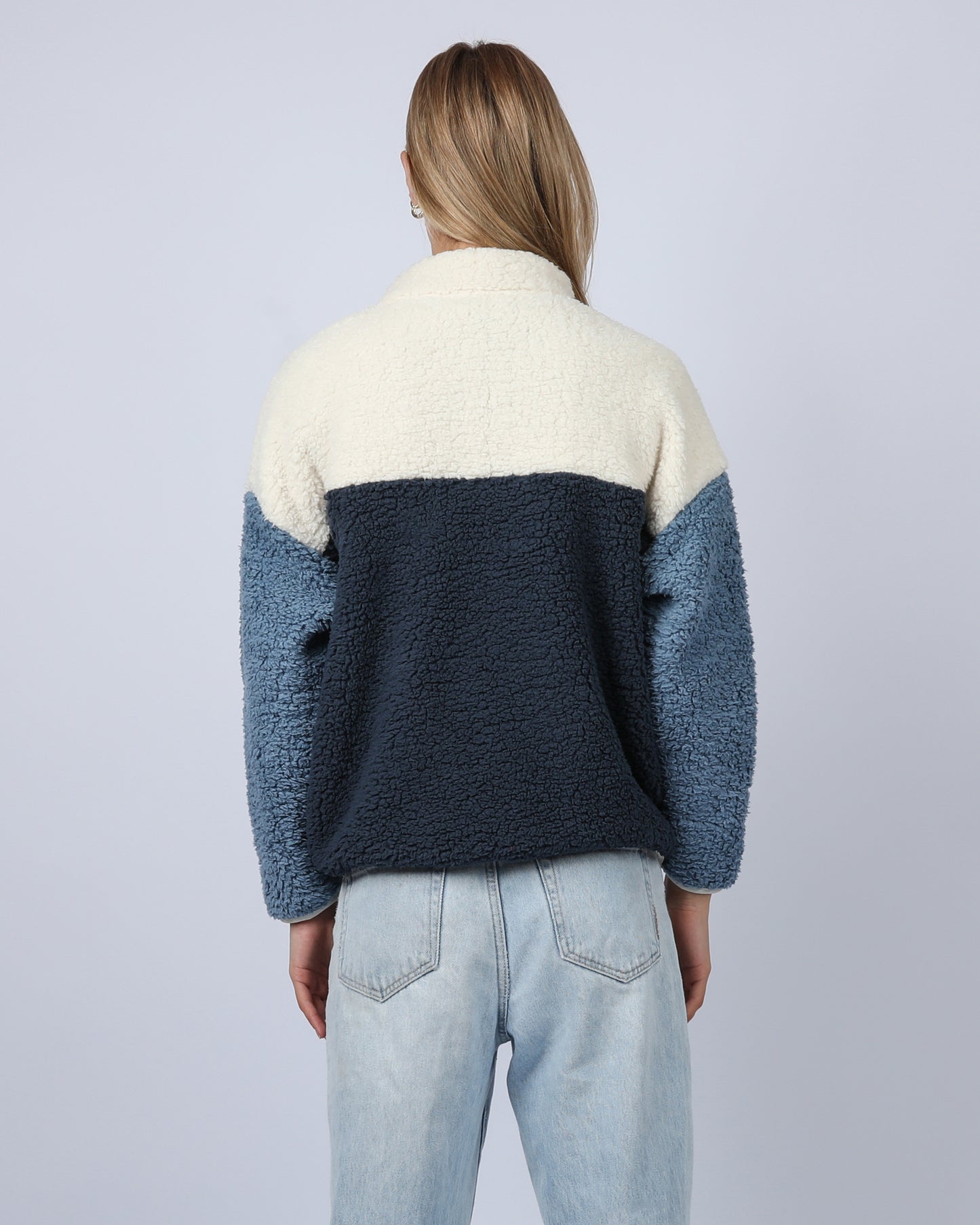 T & C Blockout 1/4 Zip Sherpa