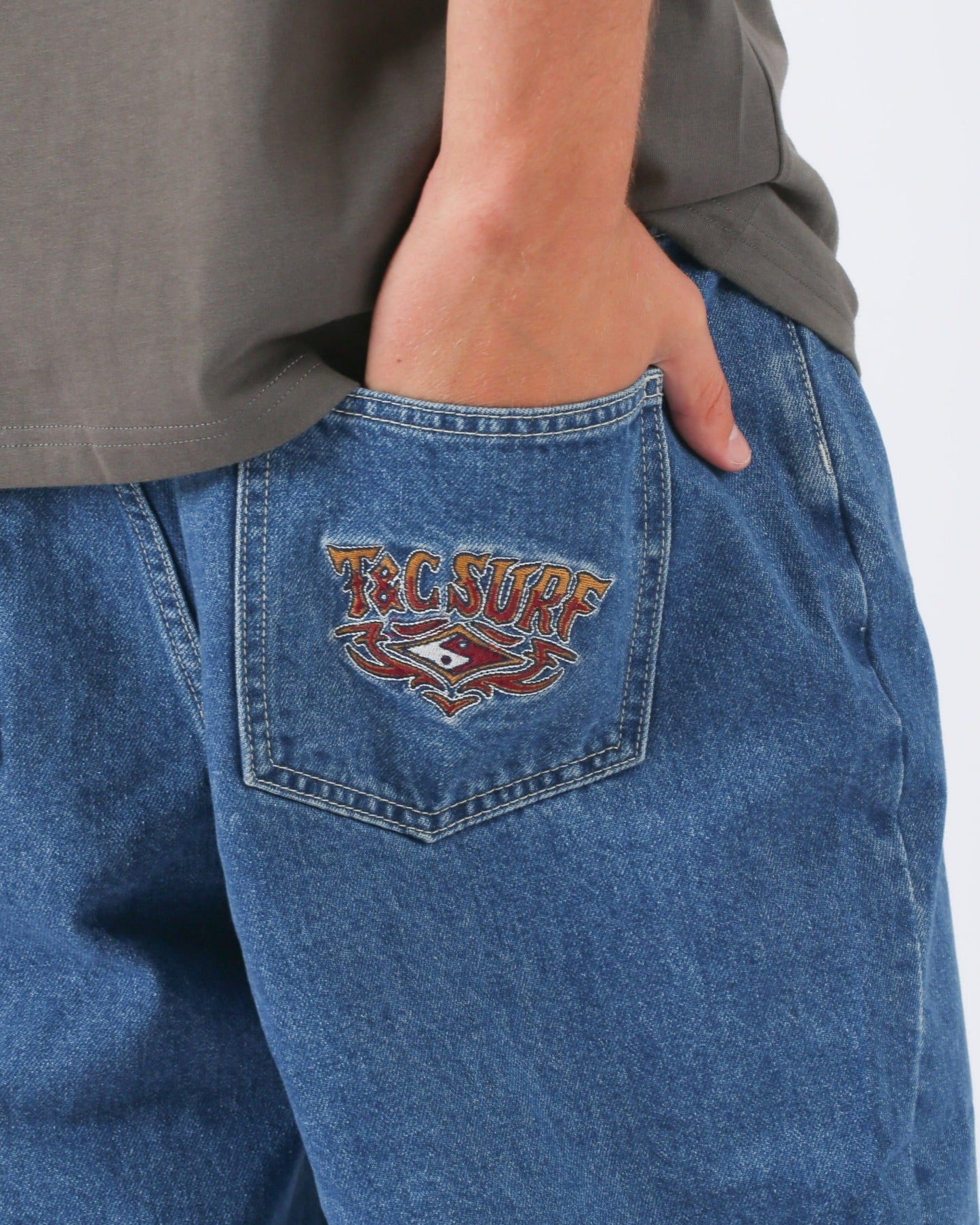 T & C Boys Thrift Denim Short