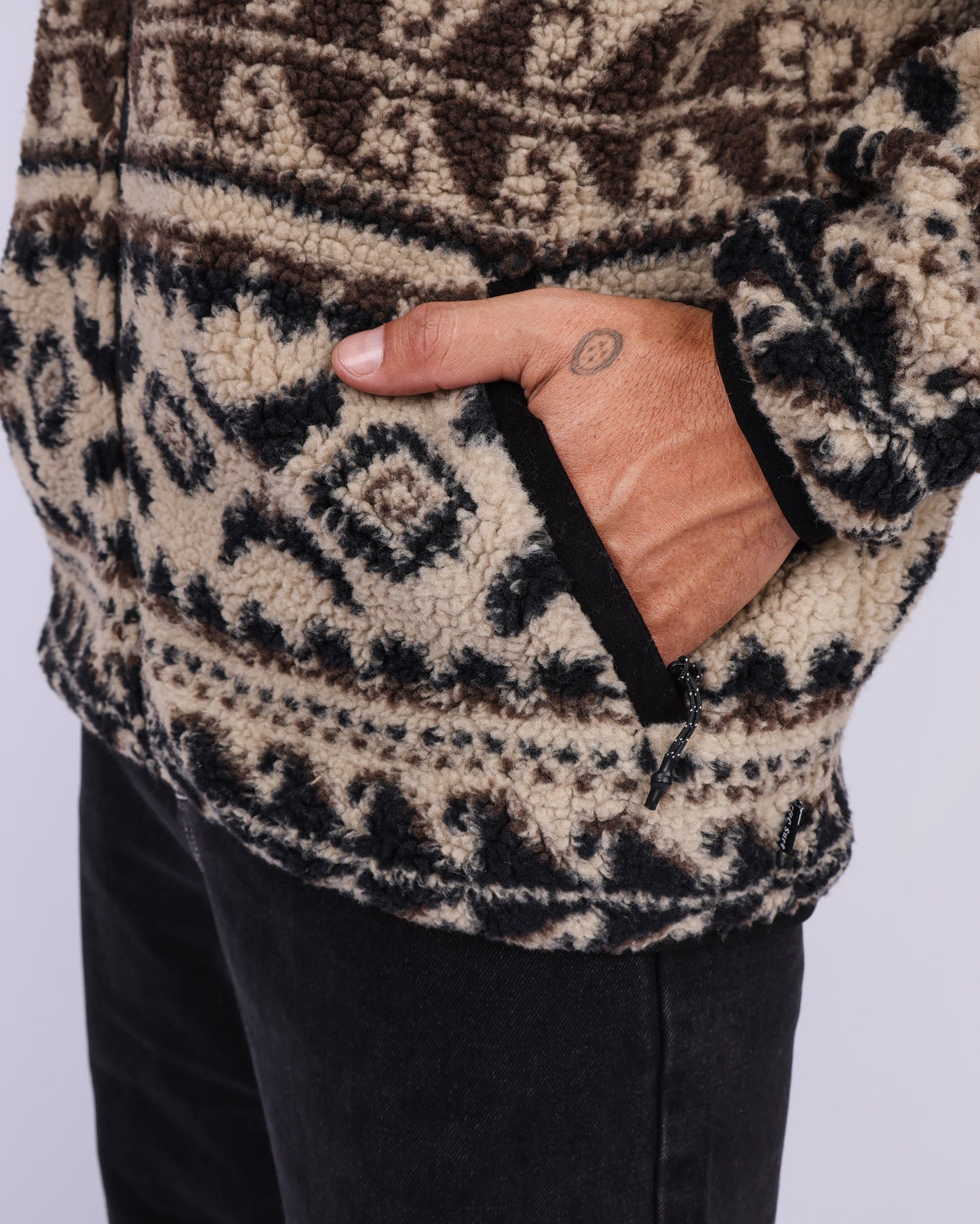 T & C Breaker Zip Thru Polar Fleece