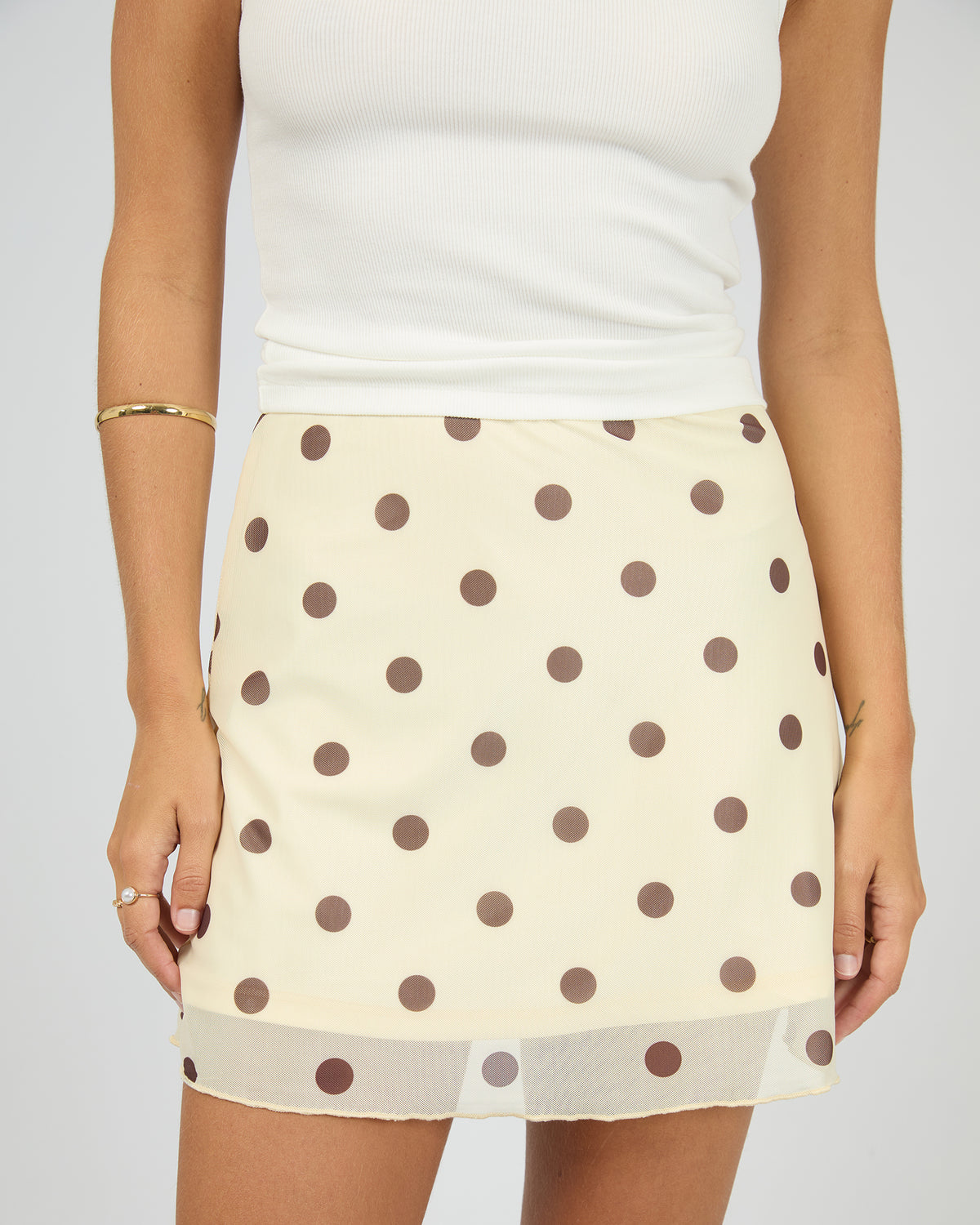 All About Eve Cali Mini Skirt