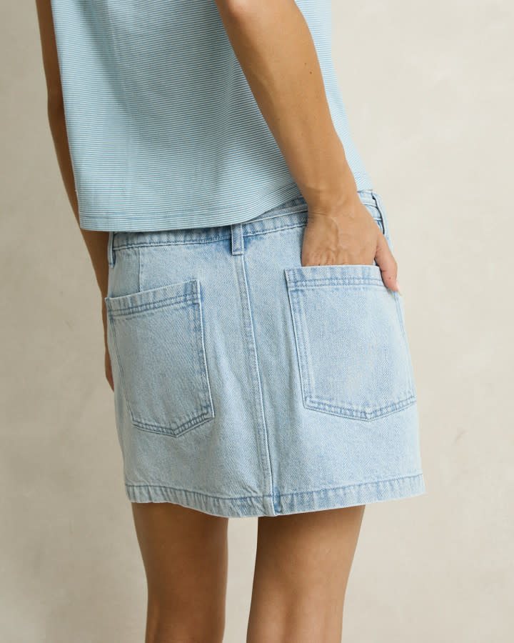Rhythm Charlie Low Rise Mini Skirt