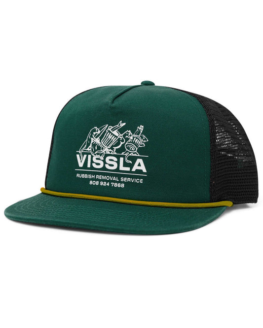 Vissla Double Shaka Trucker Hat-EVG