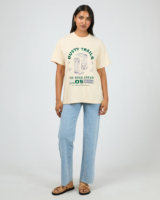 All About Eve DUSTY TRAILS RELAXED TEE