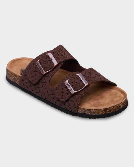 Roxy Mannae Buckle Slide Sandal