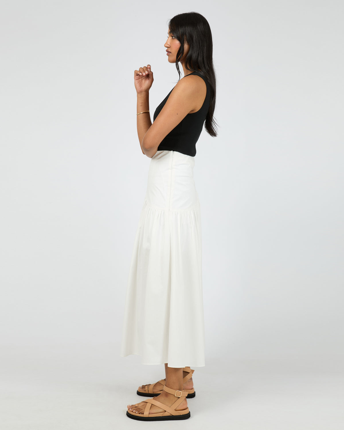 All About Eve Essential Asym Maxi Skirt