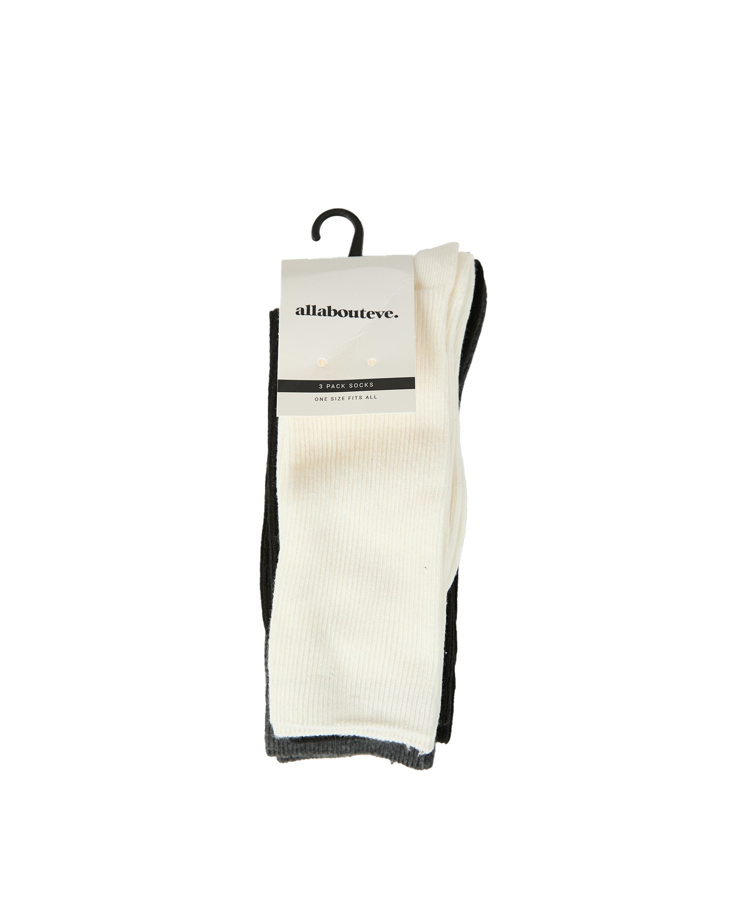 All About Eve Fine Rib Sock 3 Pack