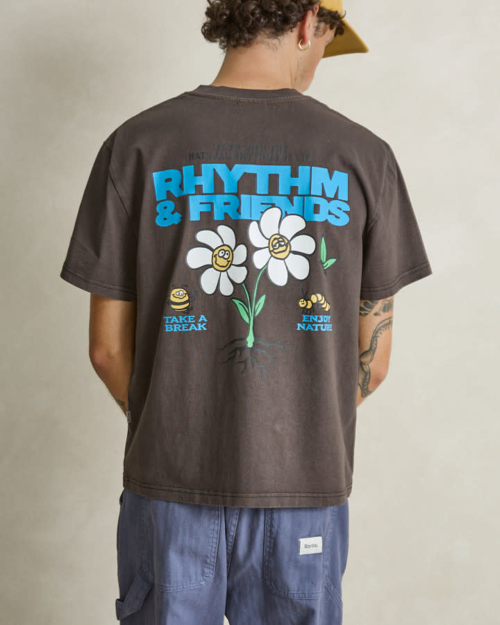 Rhythm Flower Friends Band SS T-Shirt