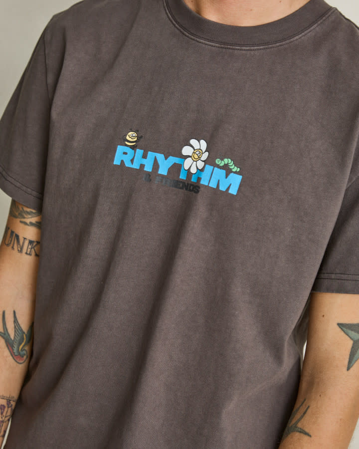 Rhythm Flower Friends Band SS T-Shirt
