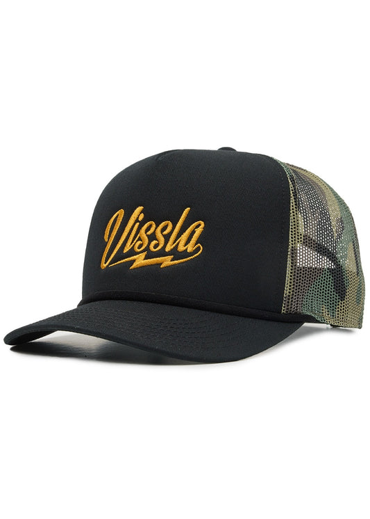 Vissla Garage Foam Trucker Hat-CAM