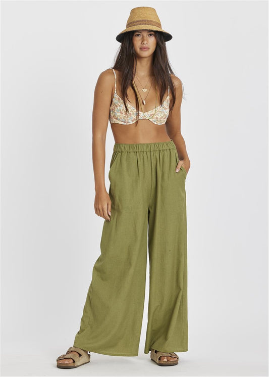 Sisstr Harlow Hight Waist Woven Pant-Sur