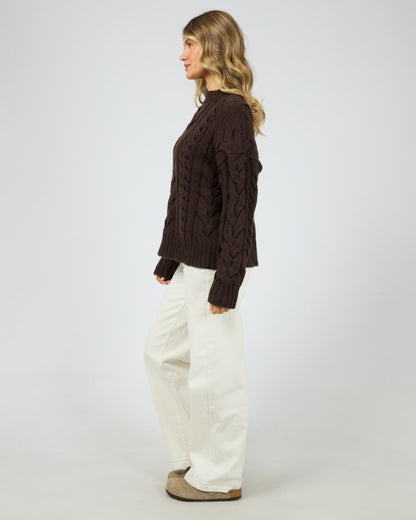 All About Eve HIGGINS CABLE KNIT