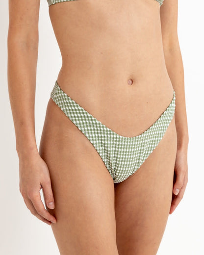 LOLA CHECK HI CUT PANT