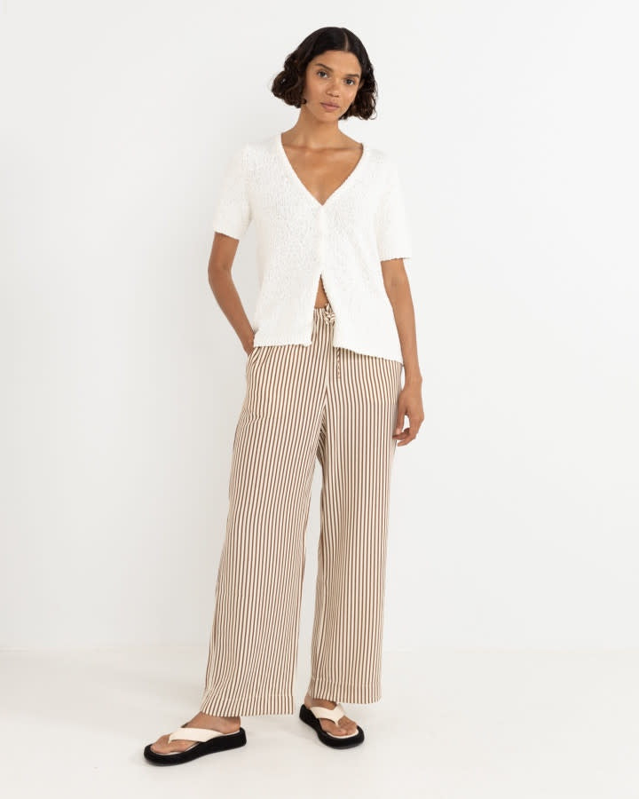 ADELE SHORT SLEEVE KNIT CARDIGAN