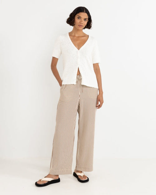 ADELE SHORT SLEEVE KNIT CARDIGAN