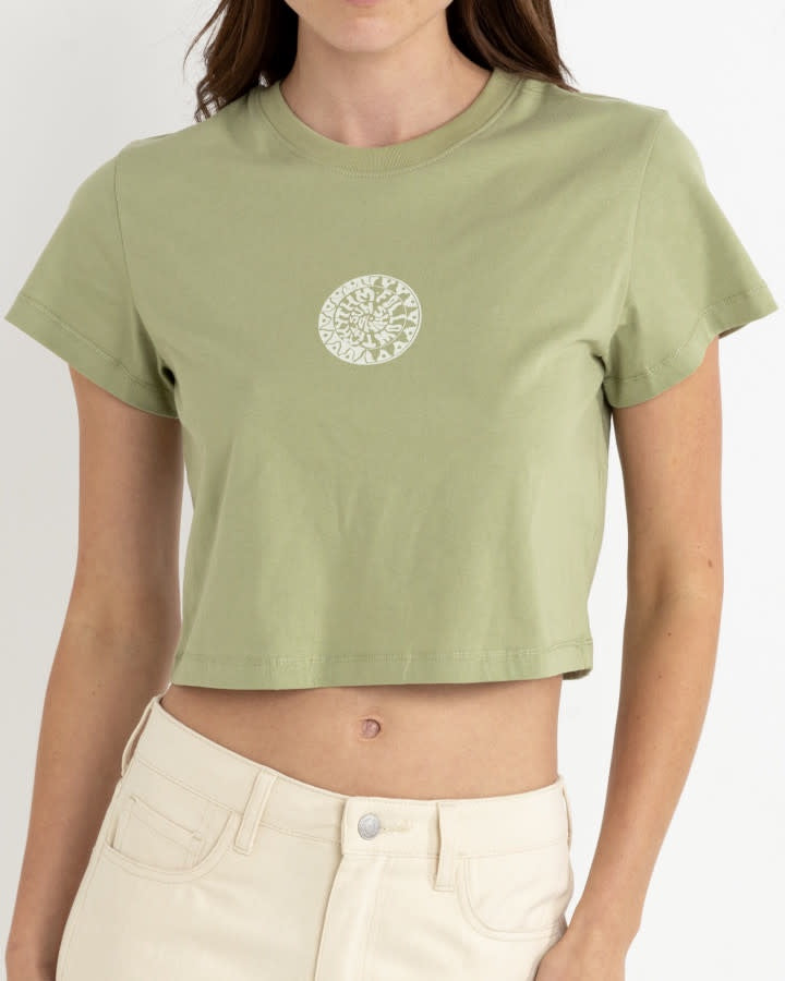 RHYTHM SUN CROP CREW TEE