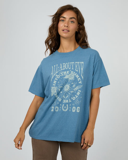 All About Eve INTO THE SUNSET RELAXED TEE