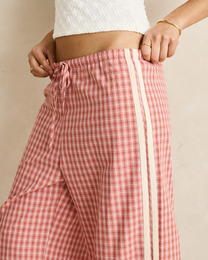 Rhythm Kirra Check Pant