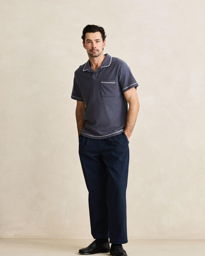 Rhythm Ladder Vintage Terry Polo